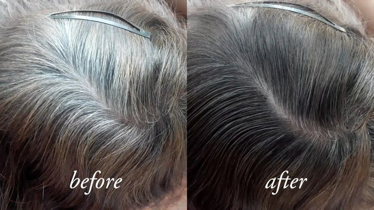 Organic Hair Darkening Shampoo Bar