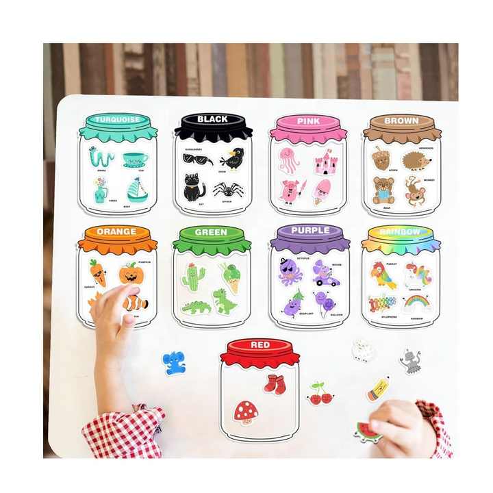 Sorting Magnets stickers for Fridge pack of 11