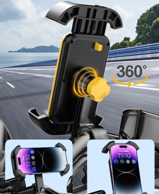 Motorcycle Bike Bicycle Handlebar Phone Holder