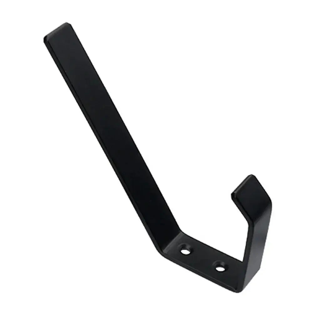 🖤 Heavy-Duty Metal Wall Hooks – Modern & Durable Design ⚙️