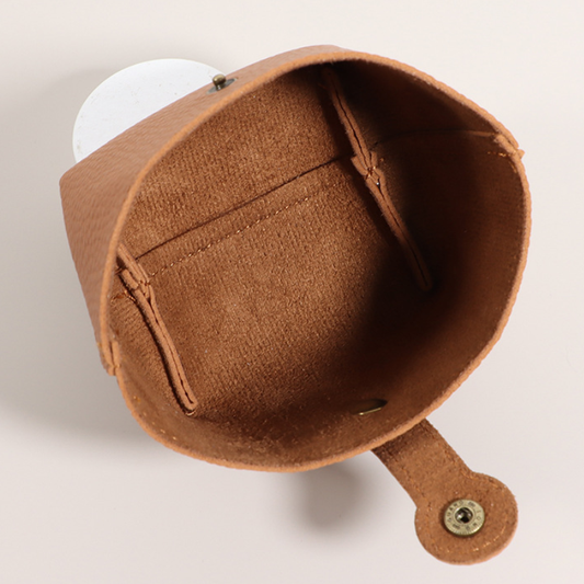 Leather Coin Pouch / Mini Storage Case