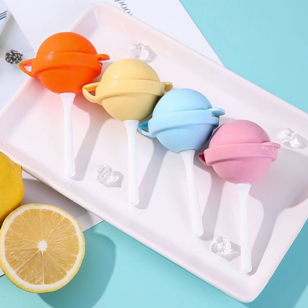 Lollipop Ice Mould Self Made Ice Lattice Model Household Whisky Blending Block Ball Ice Mold