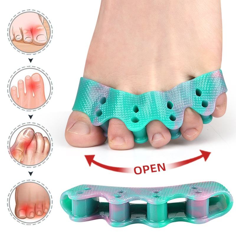 Soft Toe Separators for Pedicure & Foot Relaxation 🌈🦶