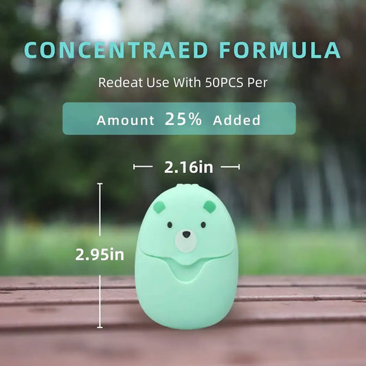 Mini Portable Disposable Travel Soap (Pack of 2)