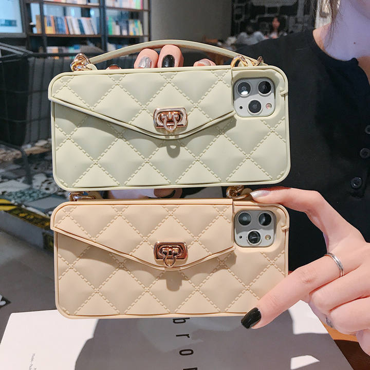 Girly Crossbody Purse Mobile Phone Cover Luxury Designer Silicon Wallet Phone case Strap for iPhone 11 12 13 14 15 16 Pro Max