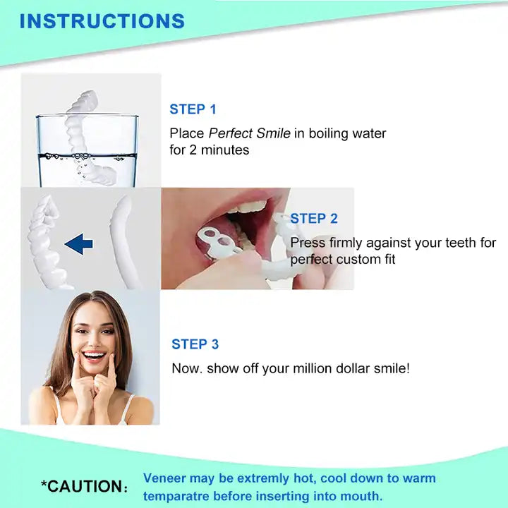 Artificial Teeth Cover Instant