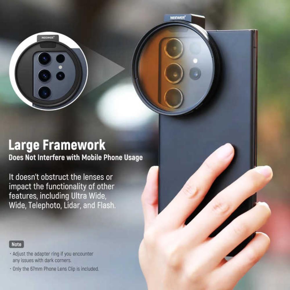 67mm Universal Mobile Phone Camera Lense