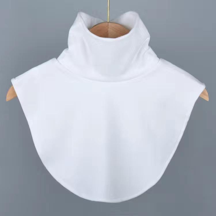 Women's Solid High Neck Mock Collar🧥