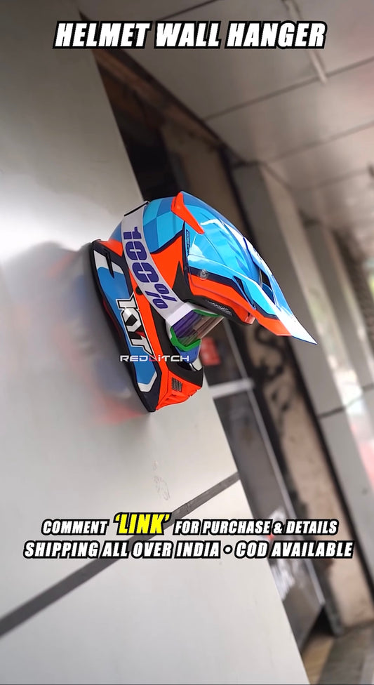 Sticky Wall Mount Hook for Helmets, Caps & Hats