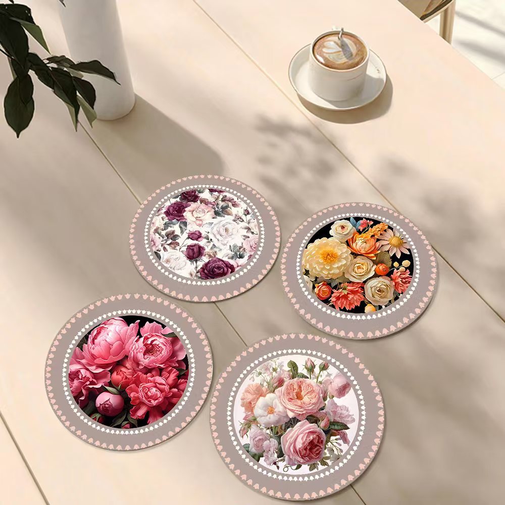Floral Table Mats