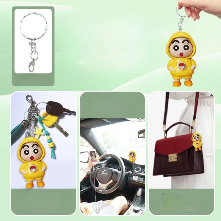 Shinchan Rotating Keychain(2 Pieces)