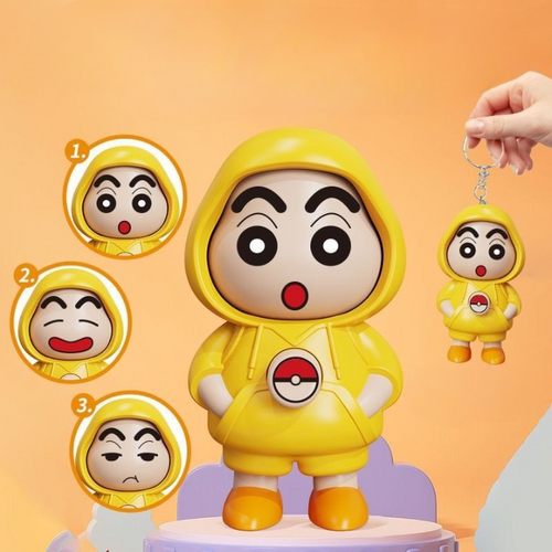 Shinchan Rotating Keychain(2 Pieces)
