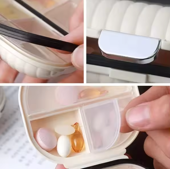 Portable Daily Pill Box