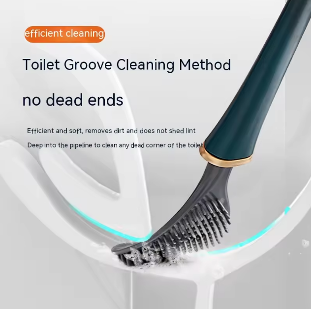 Modern Home Flexible Silicone Toilet Brush