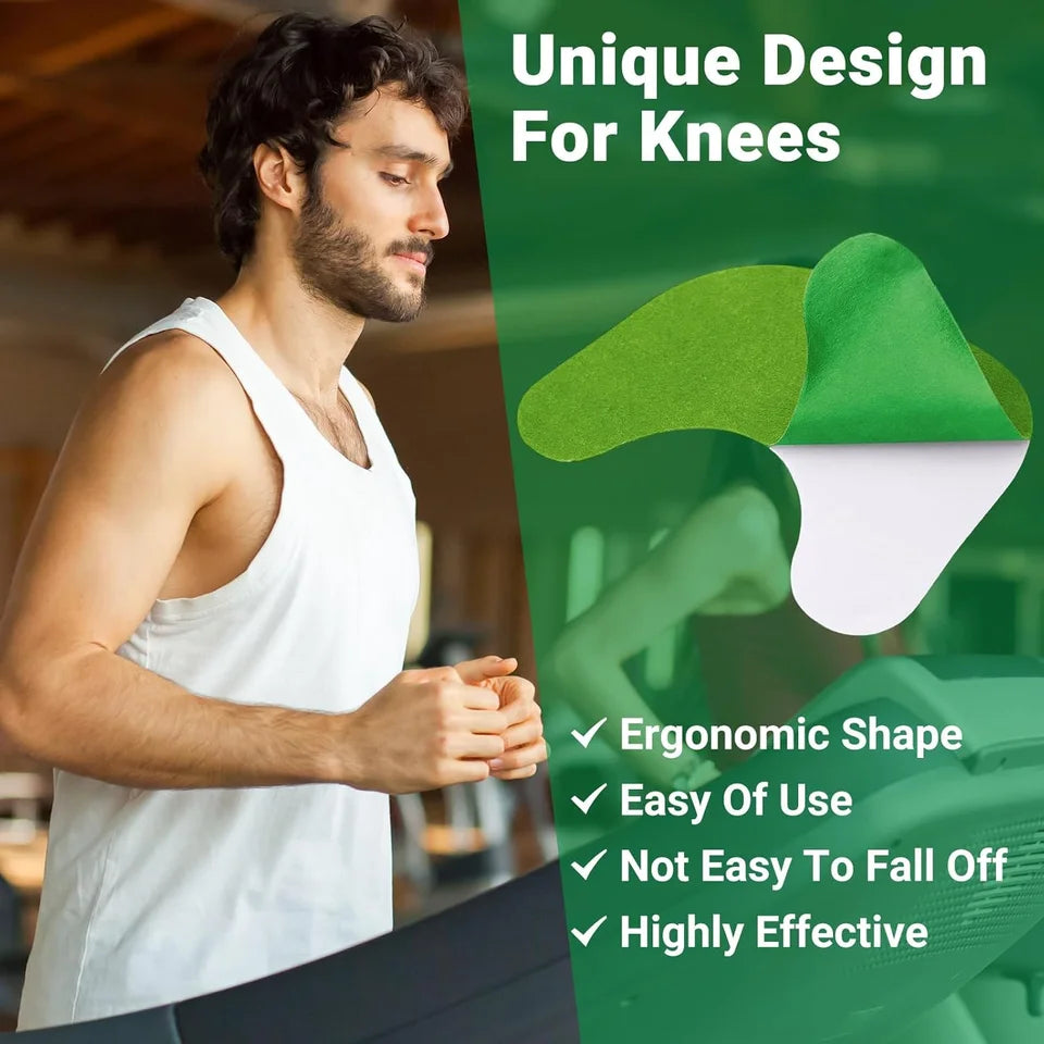 Knee Patch Self-adhesive Wormwood Cervical Spine Paste Sports Joint Injuries Pain Plaster for Rheumatic Diseases