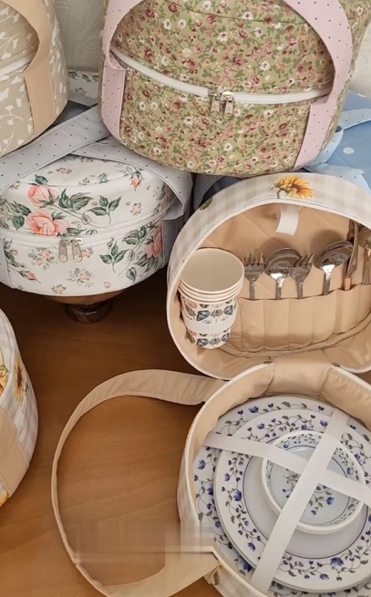 Picnic Tableware Bag