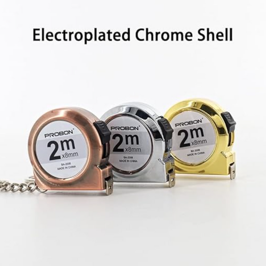 Snail Style Tape Measure Tape with Keychain!