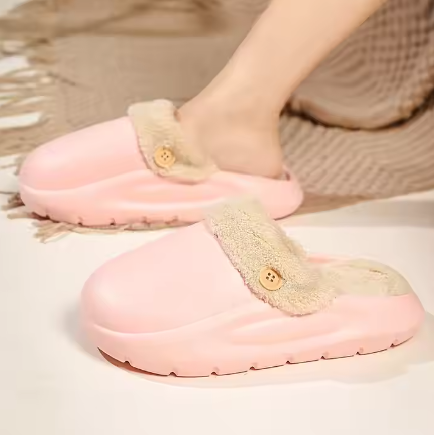 Detachable washable home cotton slippers