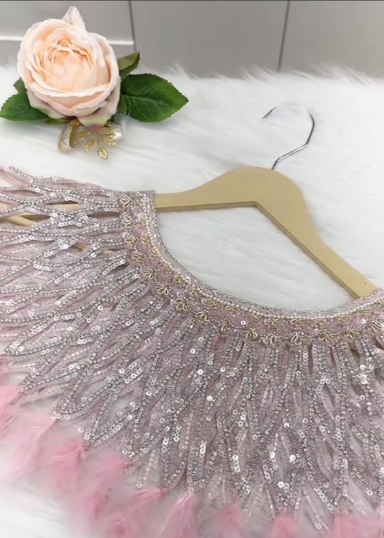 Bolero Neck Lace Shrug Top