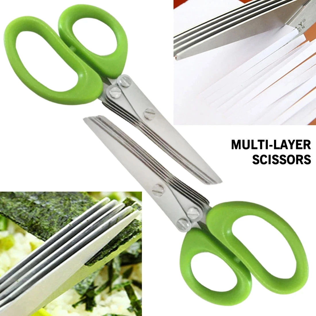 Multifunctional Stainless Steel Multilayer Scissor