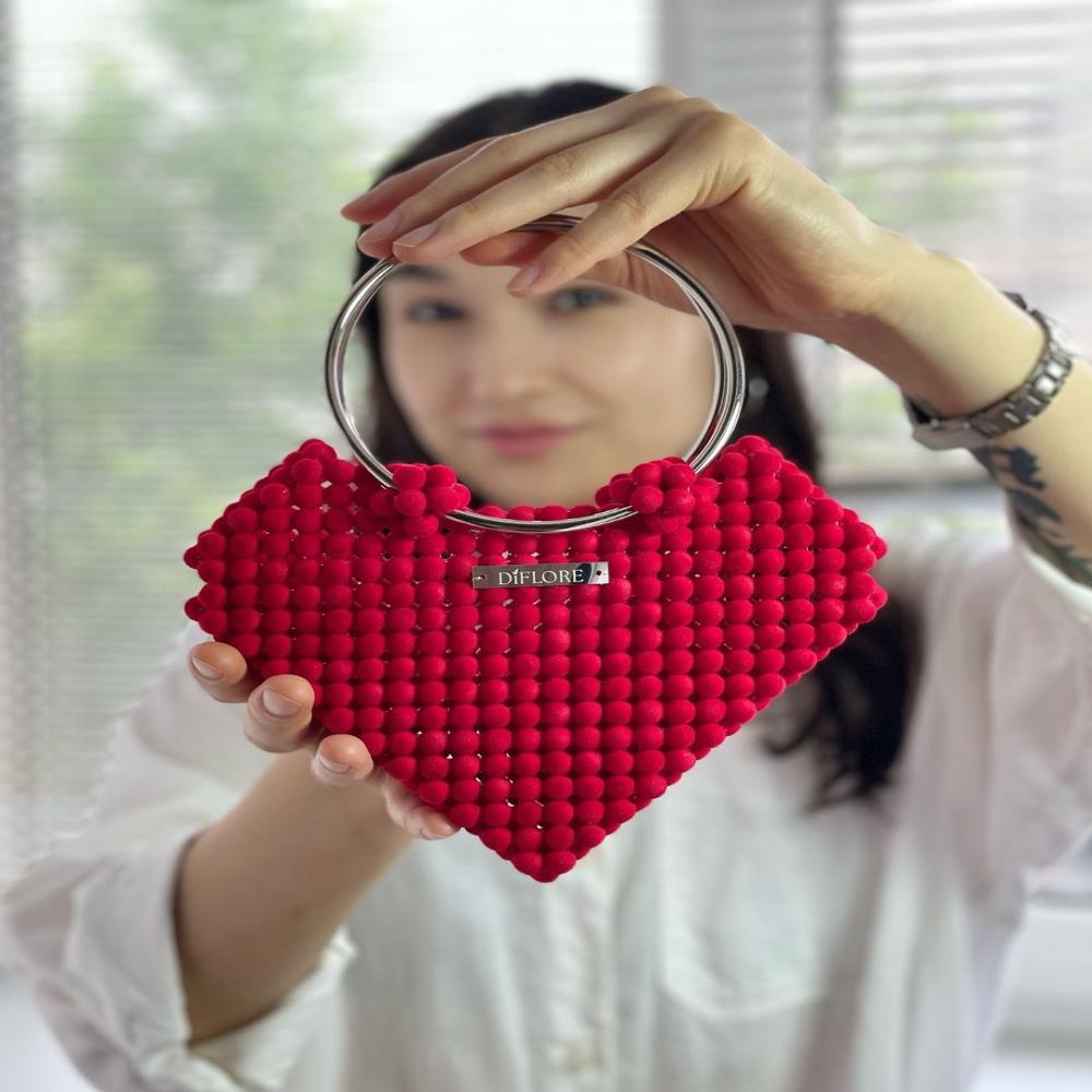 Heart Shaped Mini Clutch