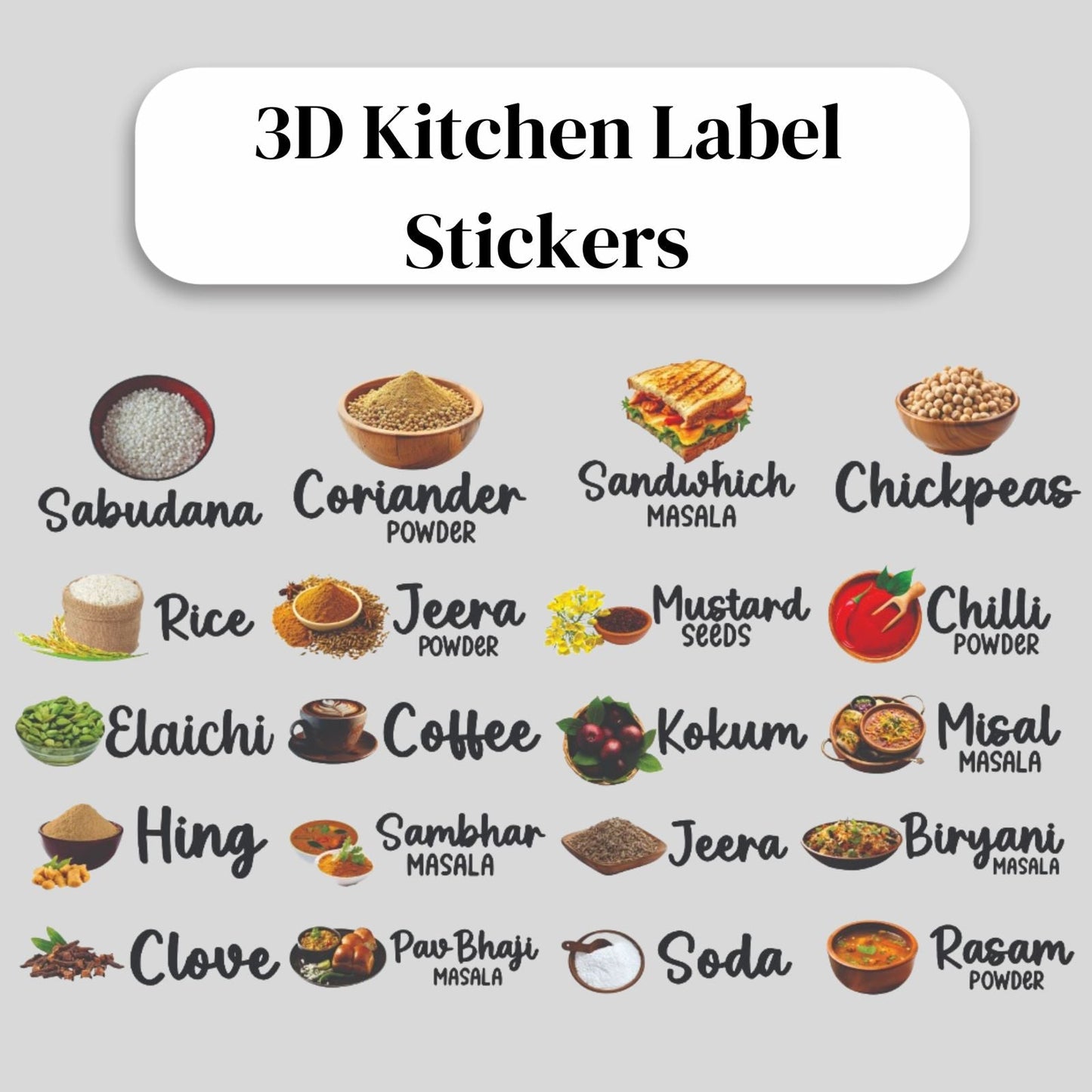 Premium 3D Stickers