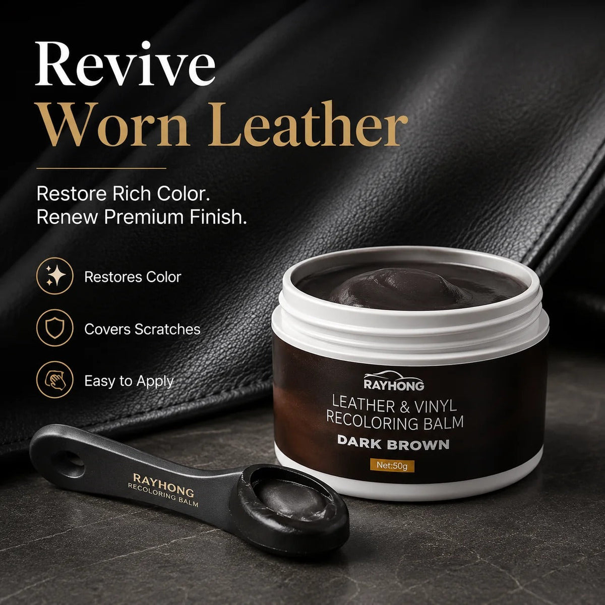 Leather Revive and Recoloring Balm