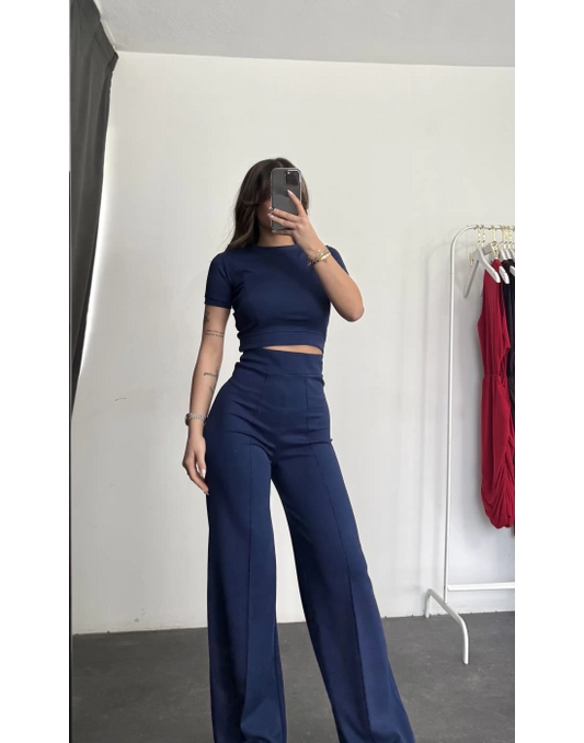 Alone Crop Suit