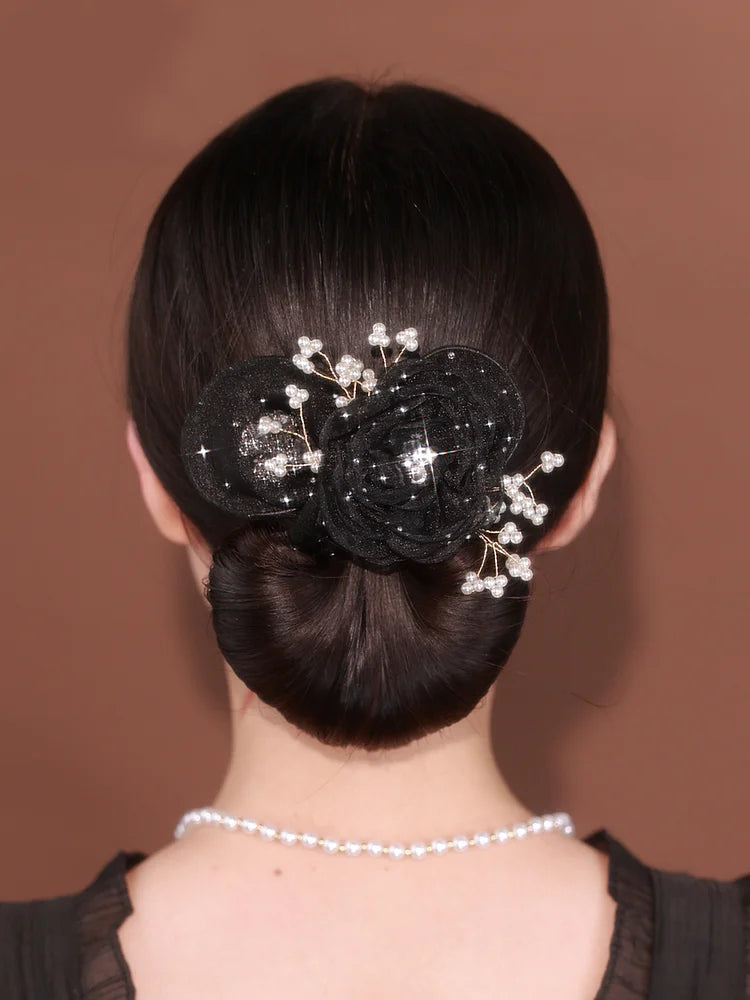 Lace Flower Hair Disk