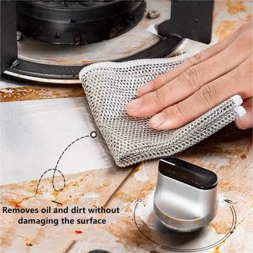 Multipurpose Wire Dishwashing Rags (pack of 4)