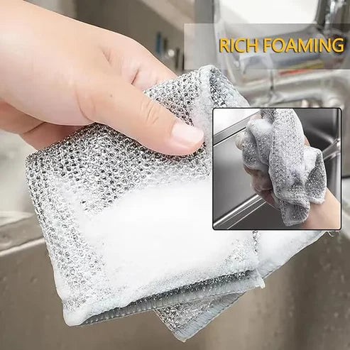 Multipurpose Wire Dishwashing Rags (pack of 4)