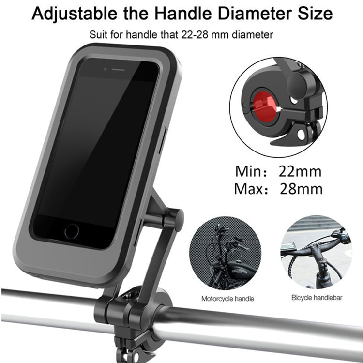 360 Degrees Motorbike Phone Mount Waterproof