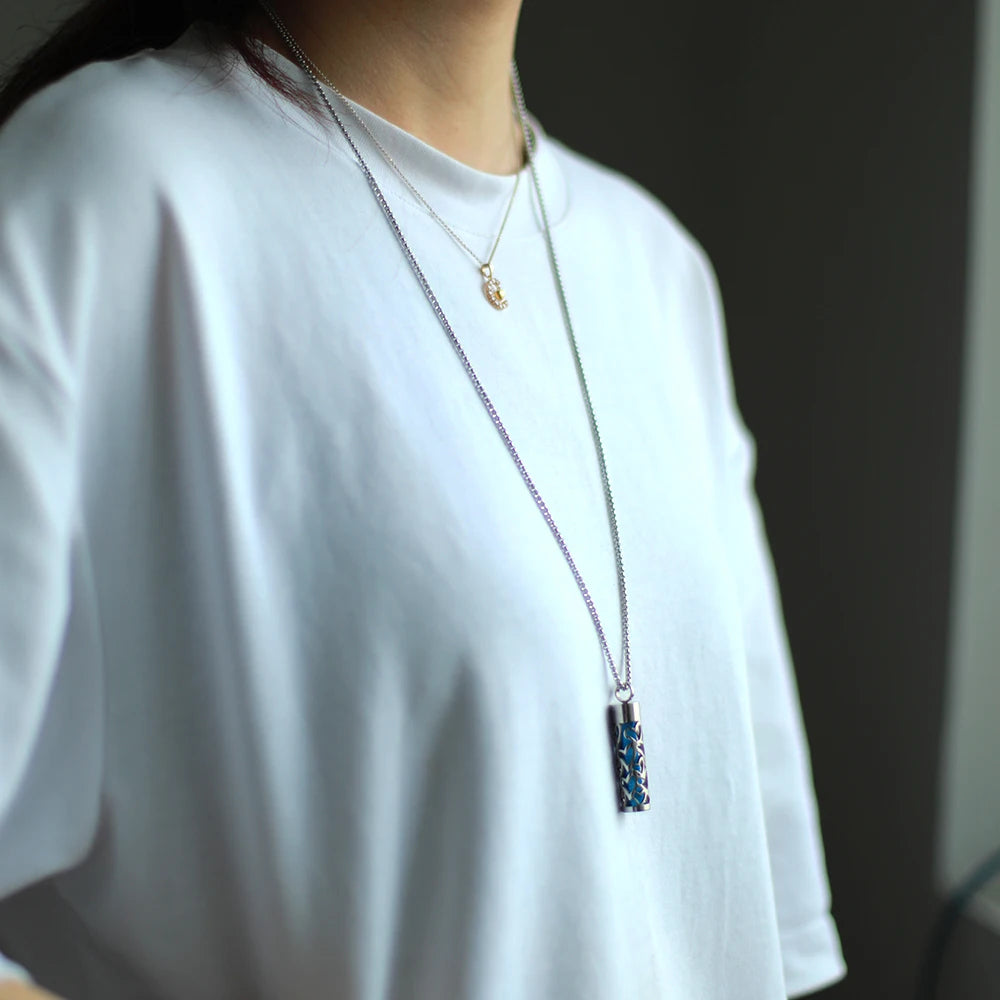 Aromatherapy Jewelry Necklaces Essential Oil Diffuser Necklace Stainless Steel