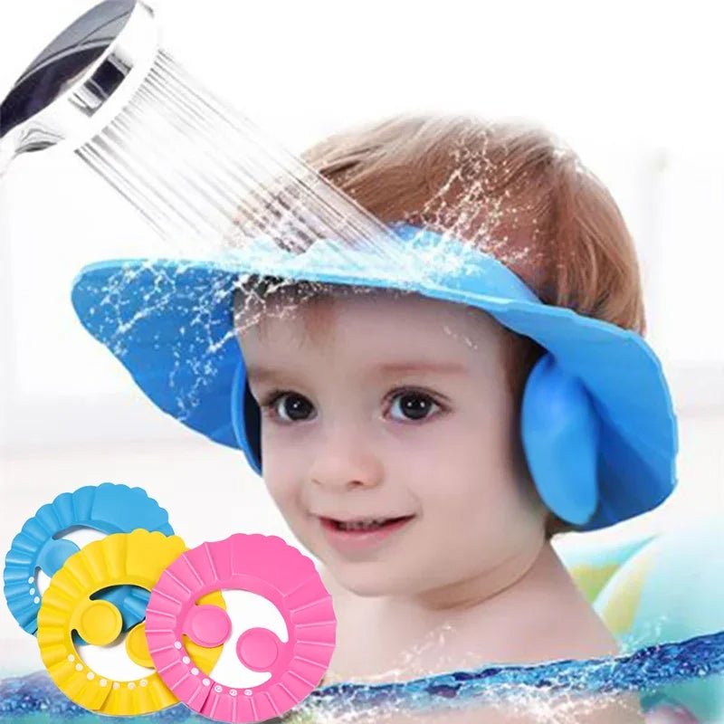 1PC Adjustable Baby Shower Caps