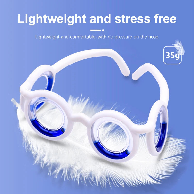 Anti-Sickness Glasses Without Lens