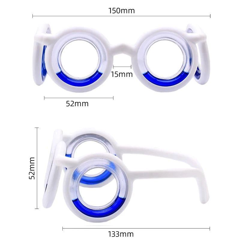 Anti-Sickness Glasses Without Lens