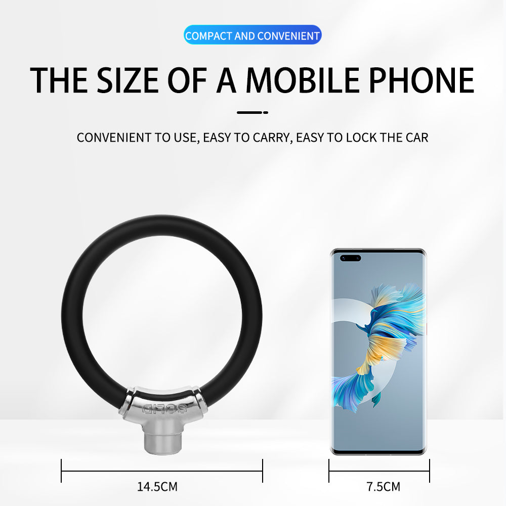 Motorcycle Anti-Theft Wire Lock