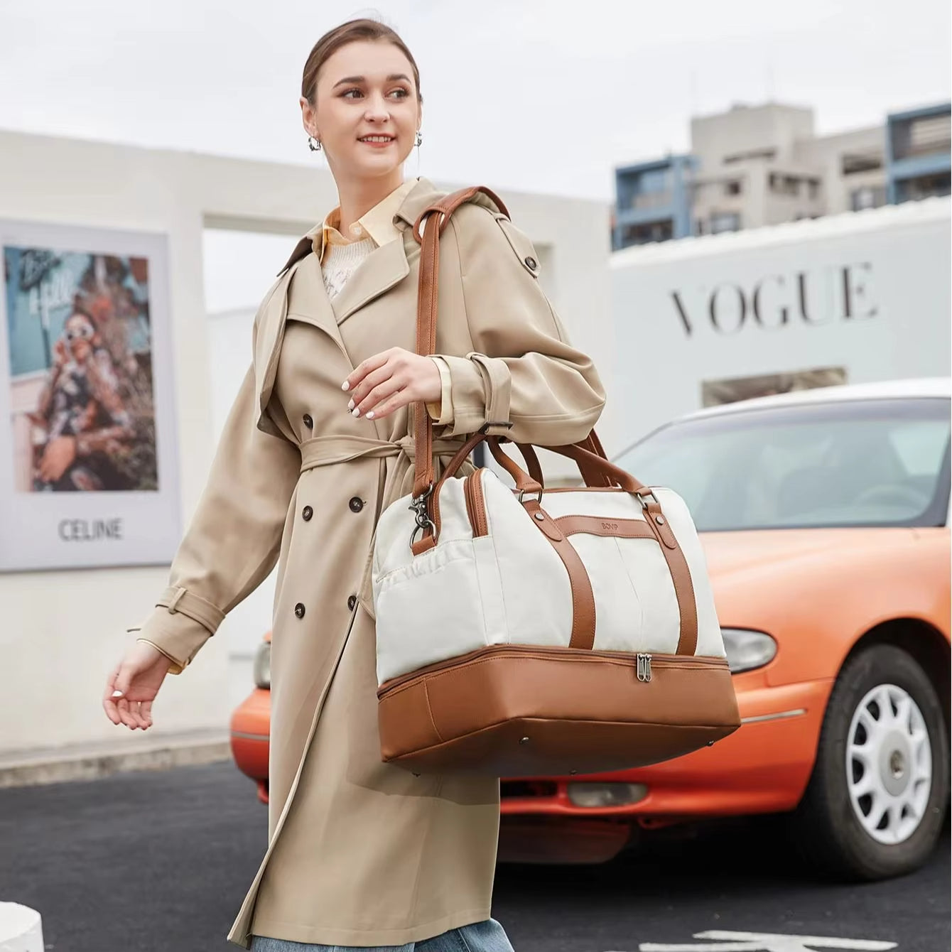 Large Canvas Travel Bag
