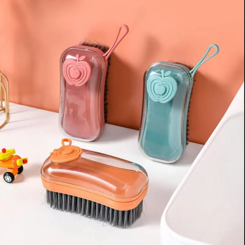 Multifunctional Cleaning Brush with Liquid Soap Dispenser
