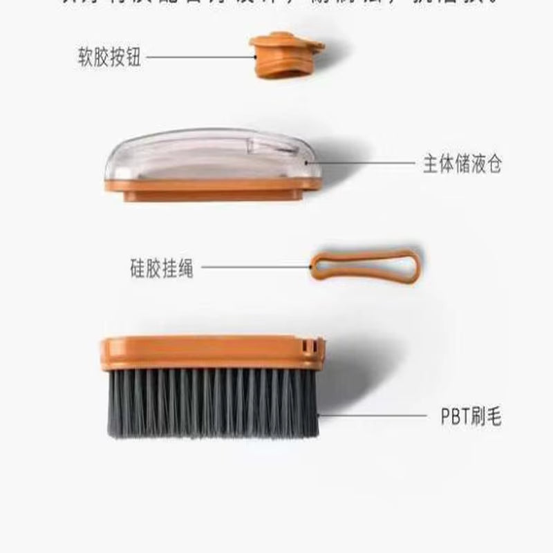 Multifunctional Cleaning Brush with Liquid Soap Dispenser