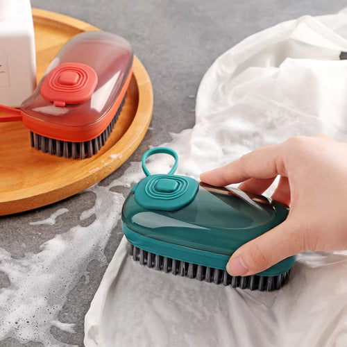 Multifunctional Cleaning Brush with Liquid Soap Dispenser