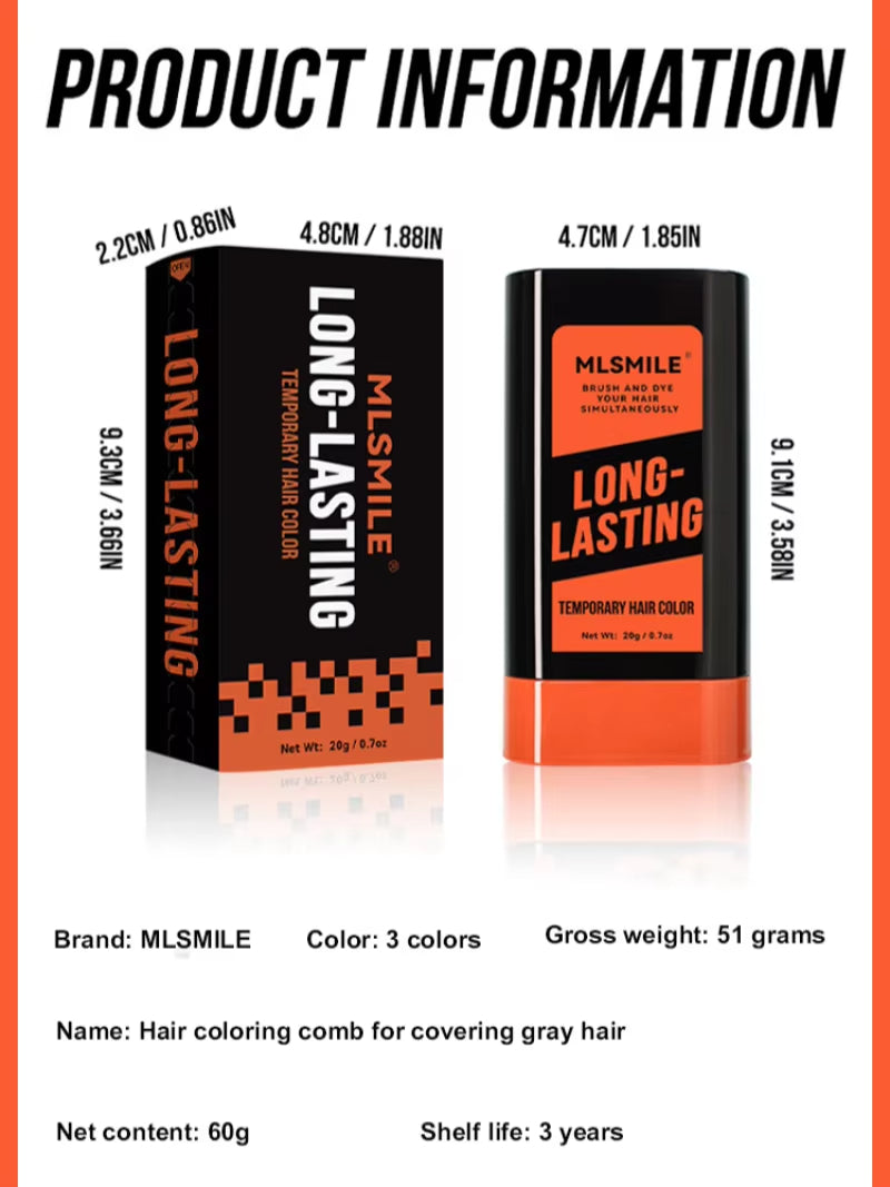 New 2 in 1 Comb Hair Dye