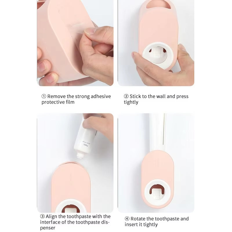 Automatic Toothpaste Squeezer Set pack of 2