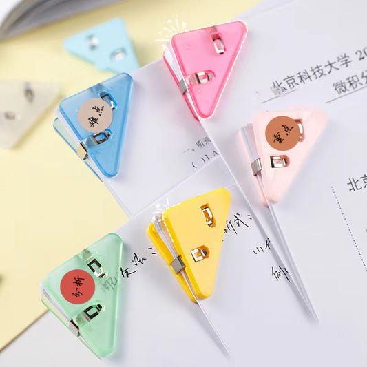 5pcs Cute Triangle Corner Clips
