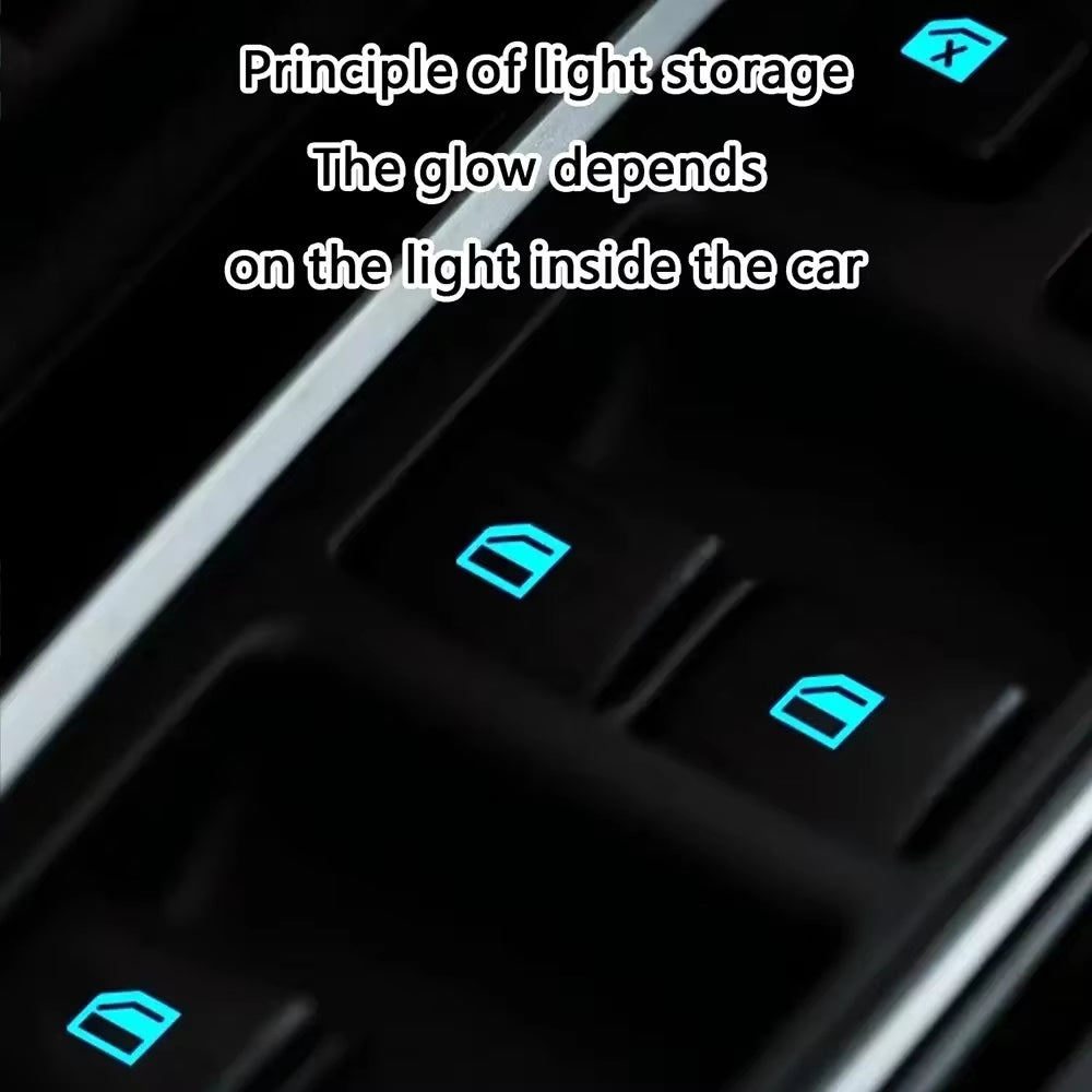 Car Function Button Sticker
