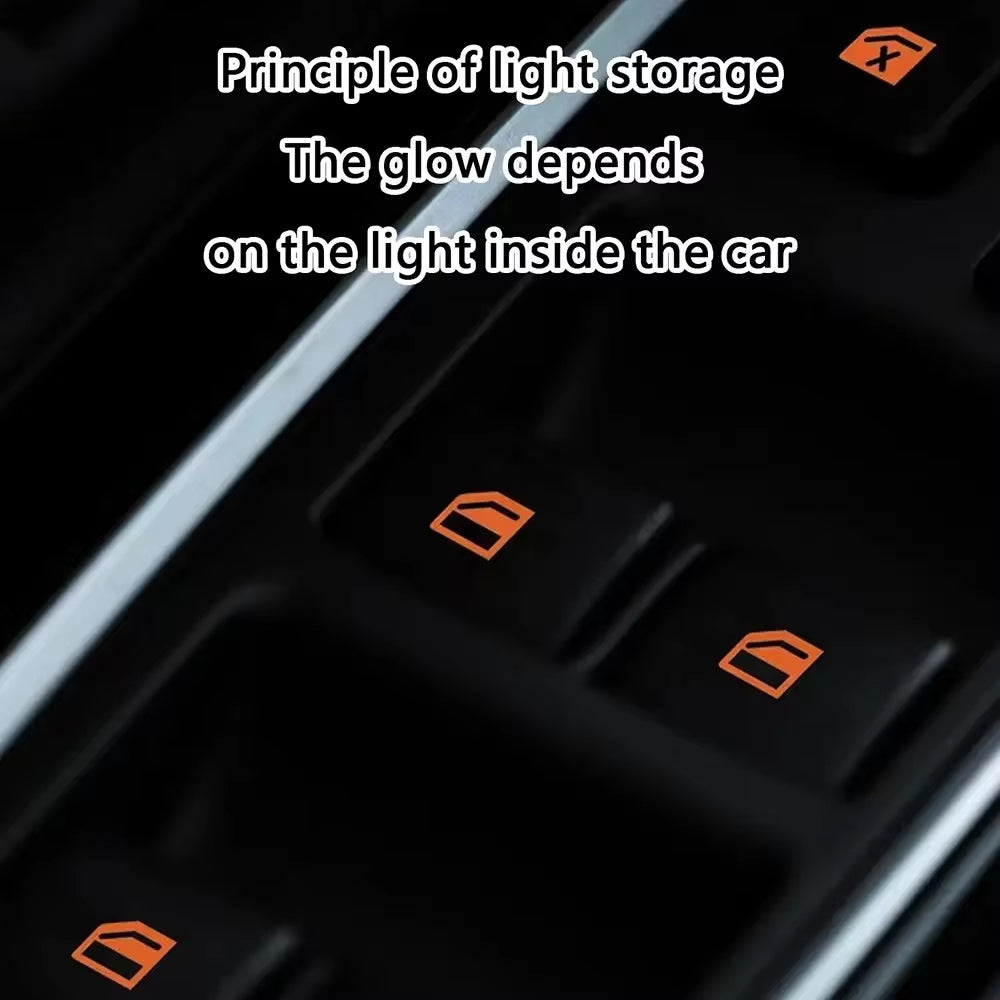 Car Function Button Sticker