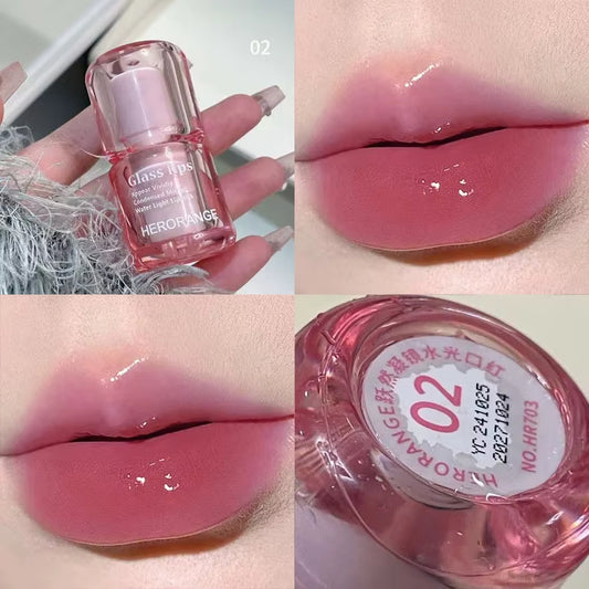 Mirror Water Lip Glaze Clear Jelly Lip Gloss