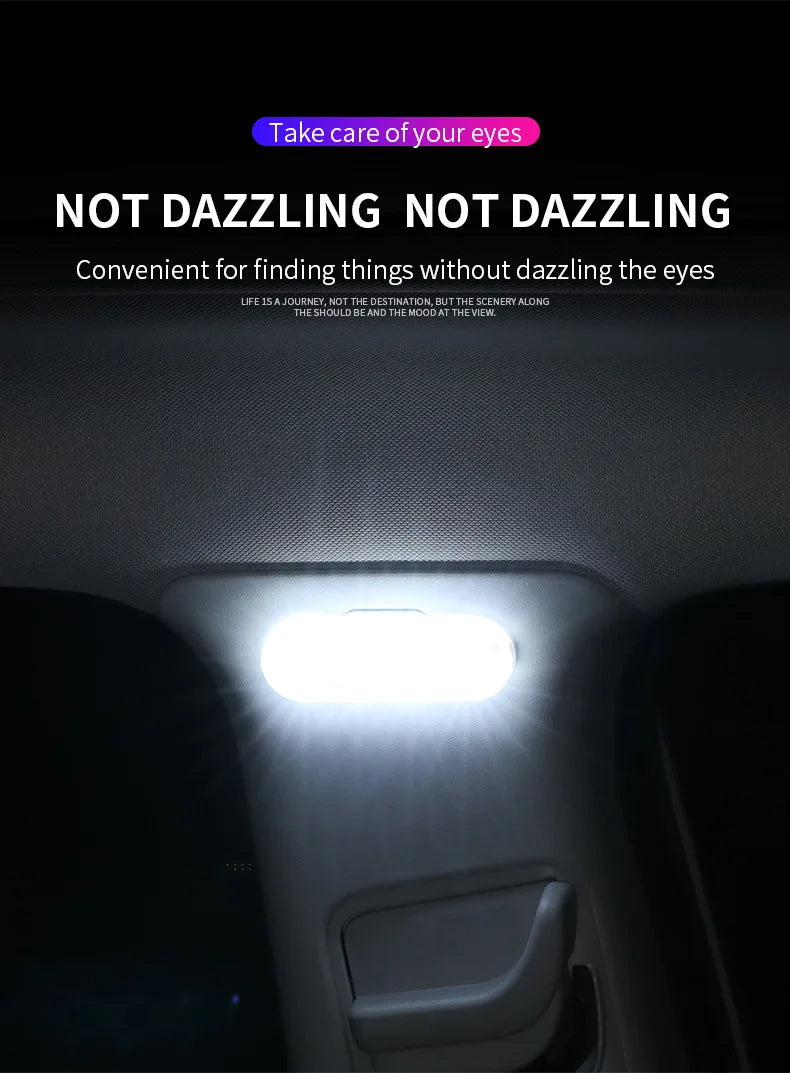 Car Mini Touch Light USB Charging