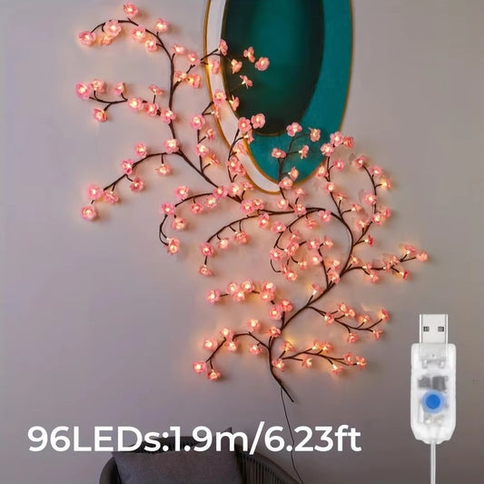 LED Cherry Blossom Branch Light with Remote Control