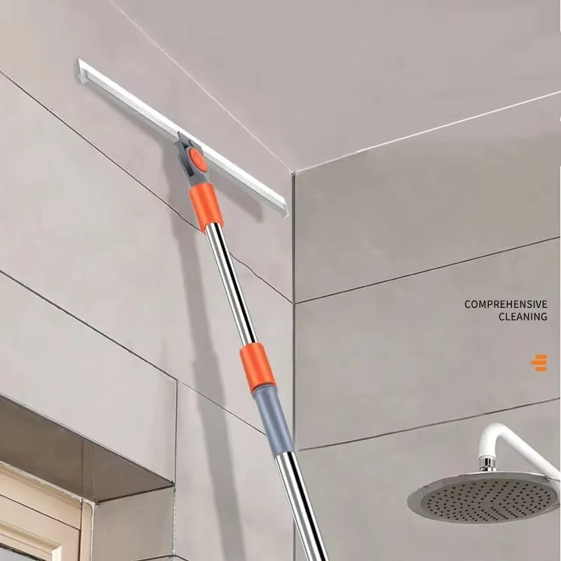 Telescopic Toilet Bathroom Wiper Mop